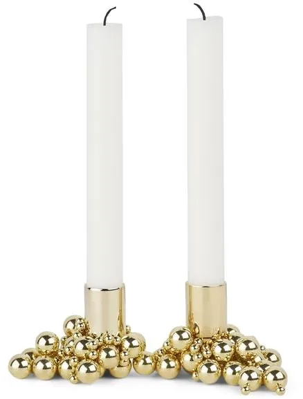 Gejst Molekyl Lysestage 2 Messing