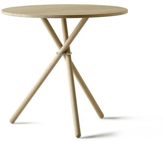 Eberhart Aldric Cafébord Ø80 Lys Egetræ